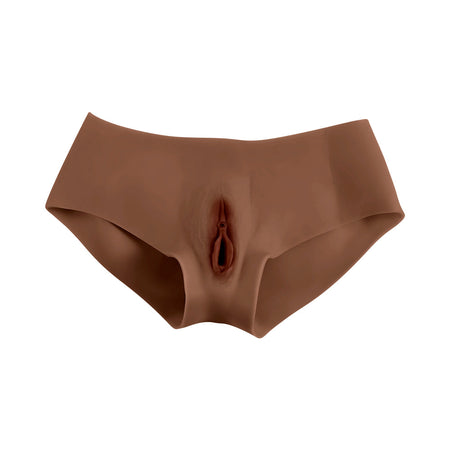 Gender X Vagina Panty Silicone Dark - Zateo Joy