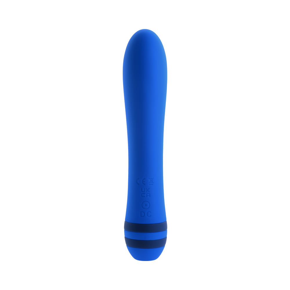 Evolved The Pleaser Rechargeable Vibrator Silicone Blue - Zateo Joy