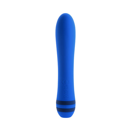 Evolved The Pleaser Rechargeable Vibrator Silicone Blue - Zateo Joy