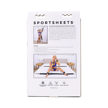 Sportsheets No Matter Where Bondage Restraint System - Zateo Joy