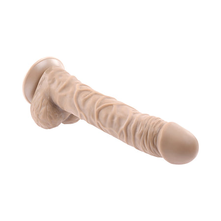 Gender X 10 in. Flexskin Poseable TrueFeel Dildo Light - Zateo Joy