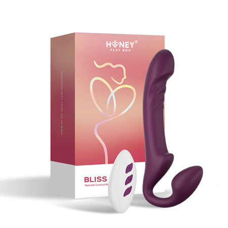 Honey Play Box Bliss Rotating Head Strapless Strap-On - Zateo Joy