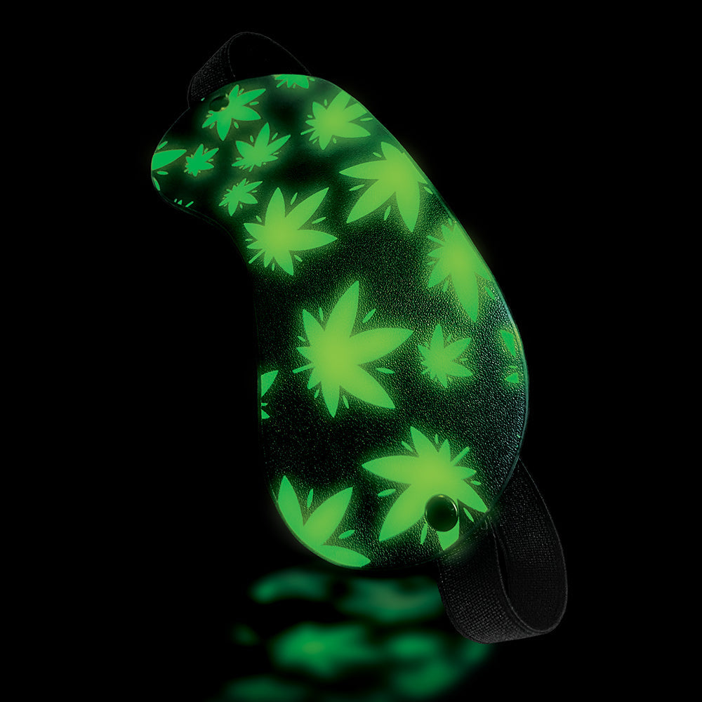 Stoner Vibes Chronic Collection Glow in the Dark Blindfold - Zateo Joy