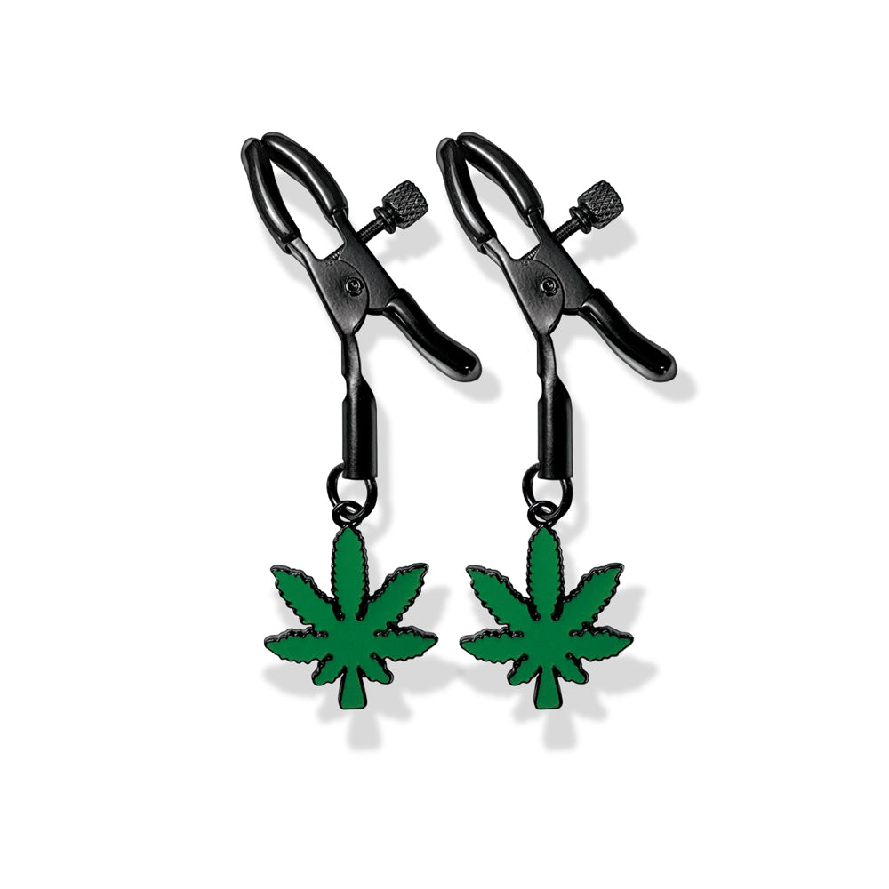 Stoner Vibes Chronic Collection Adjustable Nipple Clamps - Zateo Joy