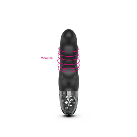 Mystim Hop Hop Bob eStim Vibrator Black - Zateo Joy