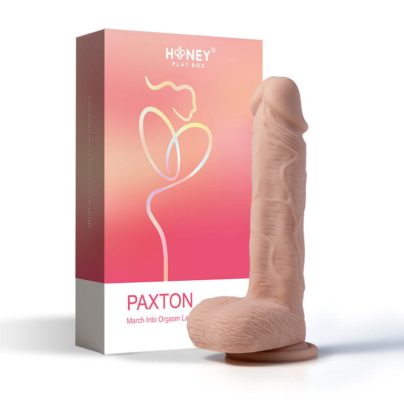 Honey Play Box Paxton App Controlled Realistic Thrusting Penetrator Dildo 7.5 in. - Zateo Joy