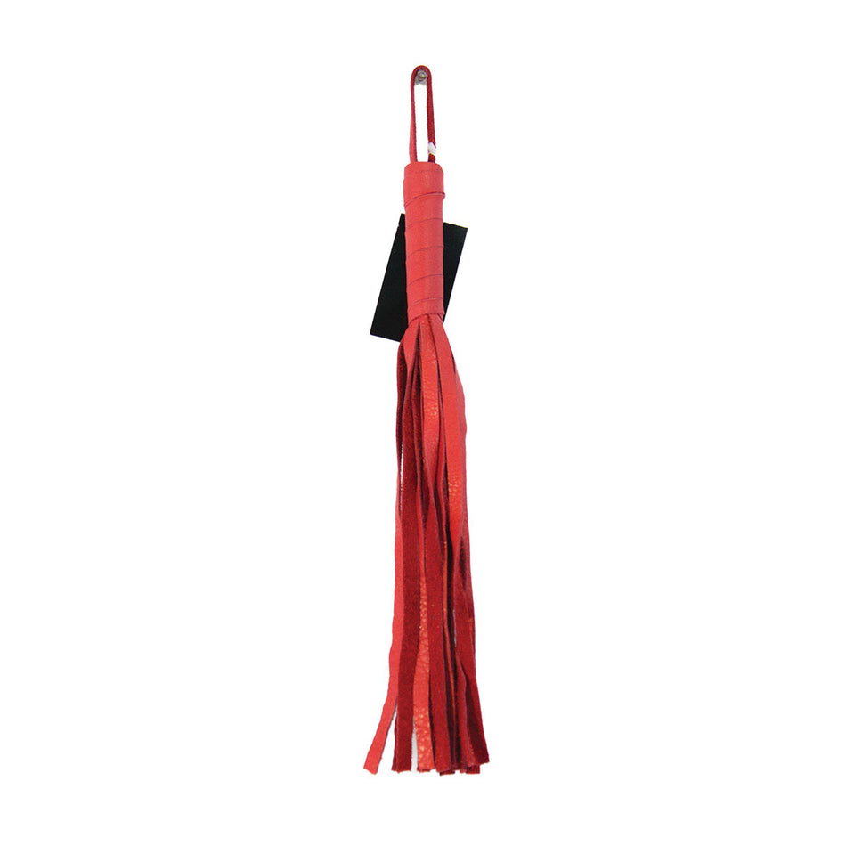 Soft Flogger 16" - Red - Zateo Joy