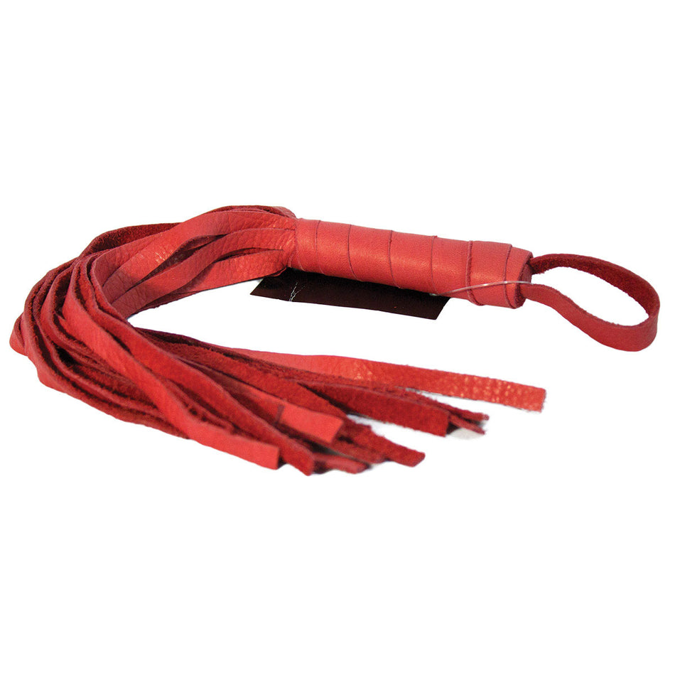 Soft Flogger 16" - Red - Zateo Joy