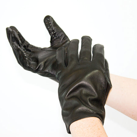 Leather Vampire Gloves (Medium) - Zateo Joy