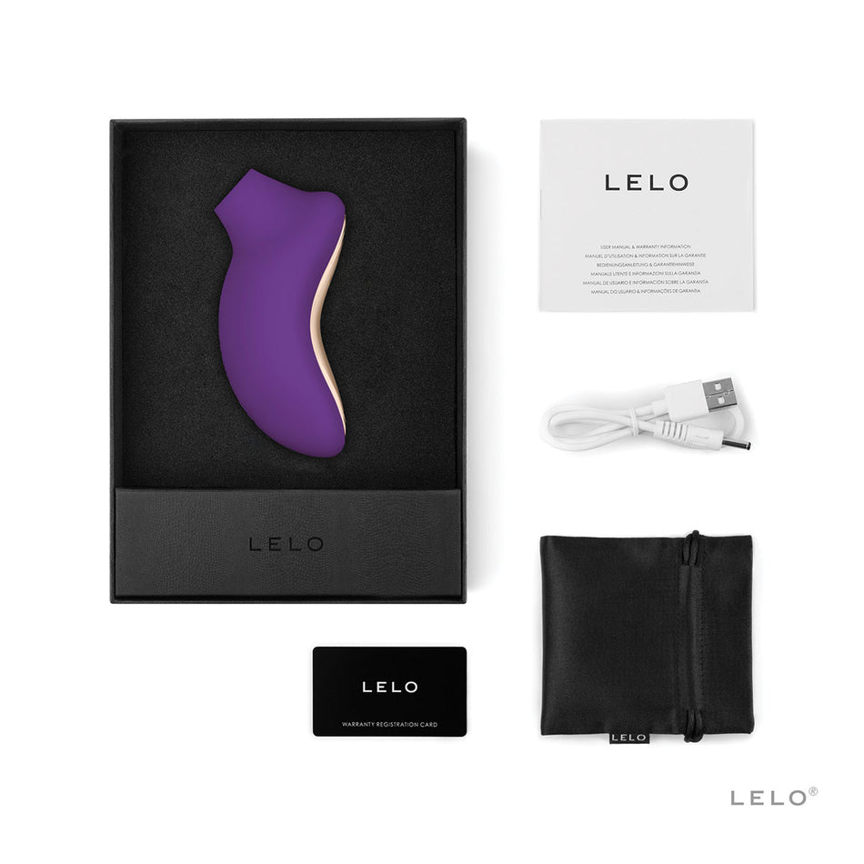 LELO SONA 2 Rechargeable Clitoral Stimulator Purple - Zateo Joy