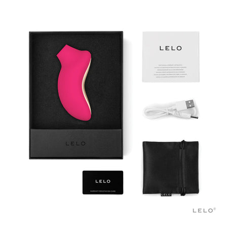 LELO SONA 2 Rechargeable Clitoral Stimulator Cerise - Zateo Joy