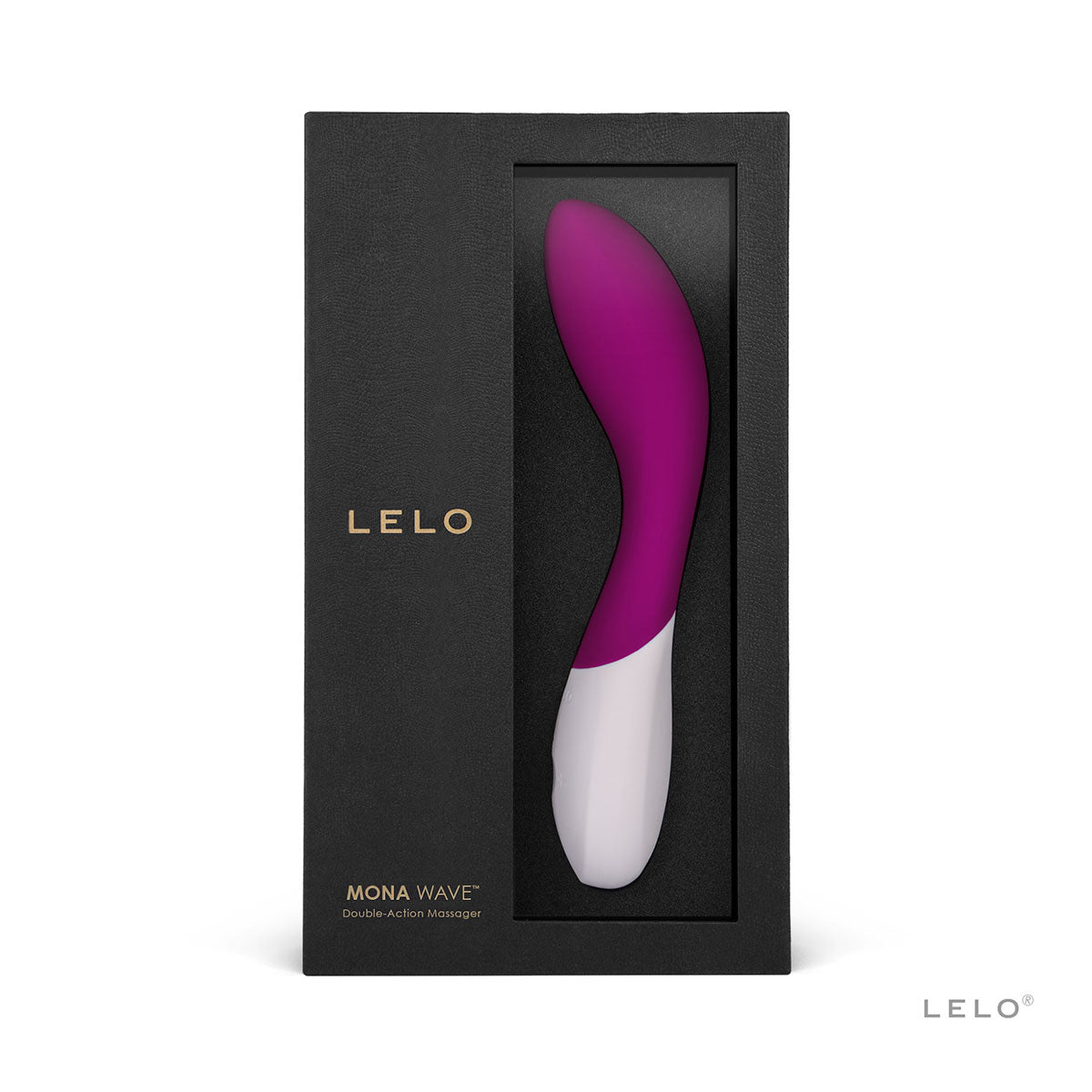 LELO MONA WAVE Rechargeable G-Spot Vibrator Deep Rose - Zateo Joy