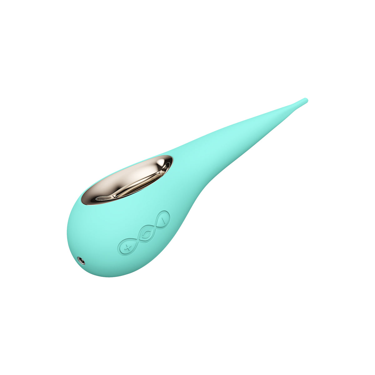 LELO DOT Elliptical Clitoral Stimulator Aqua - Zateo Joy