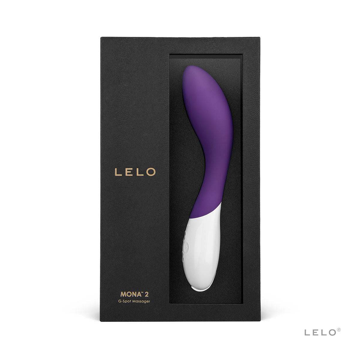 LELO MONA 2 Rechargeable G-Spot Vibrator Purple - Zateo Joy
