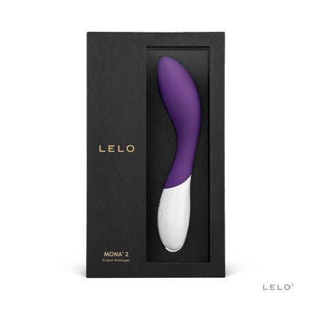 LELO MONA 2 Rechargeable G-Spot Vibrator Purple - Zateo Joy