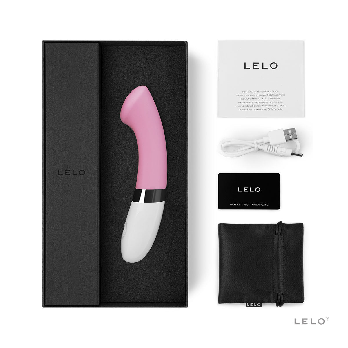 LELO GIGI 2 Rechargeable G-Spot Vibrator Pink - Zateo Joy