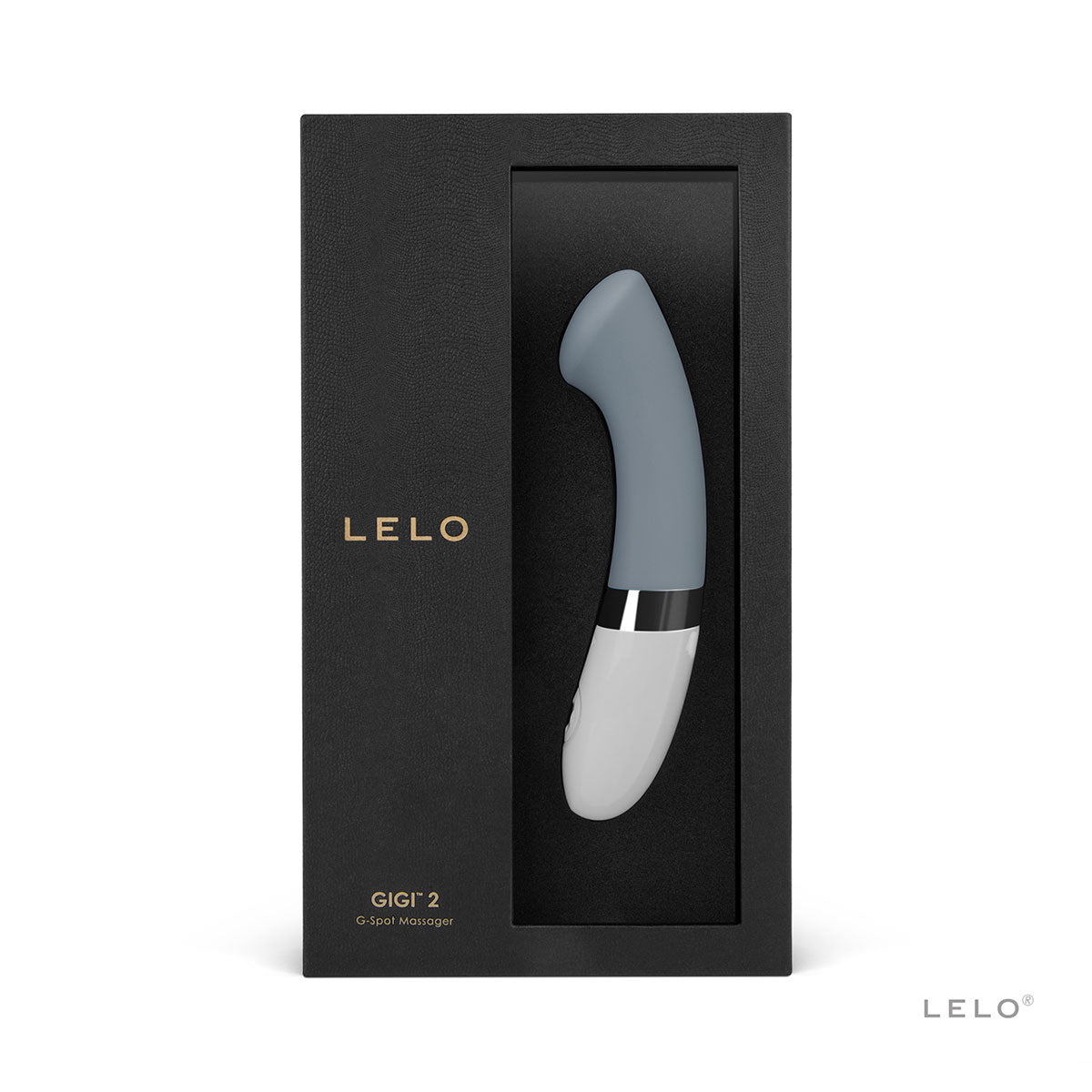 LELO GIGI 2 Rechargeable G-Spot Vibrator Cool Gray - Zateo Joy