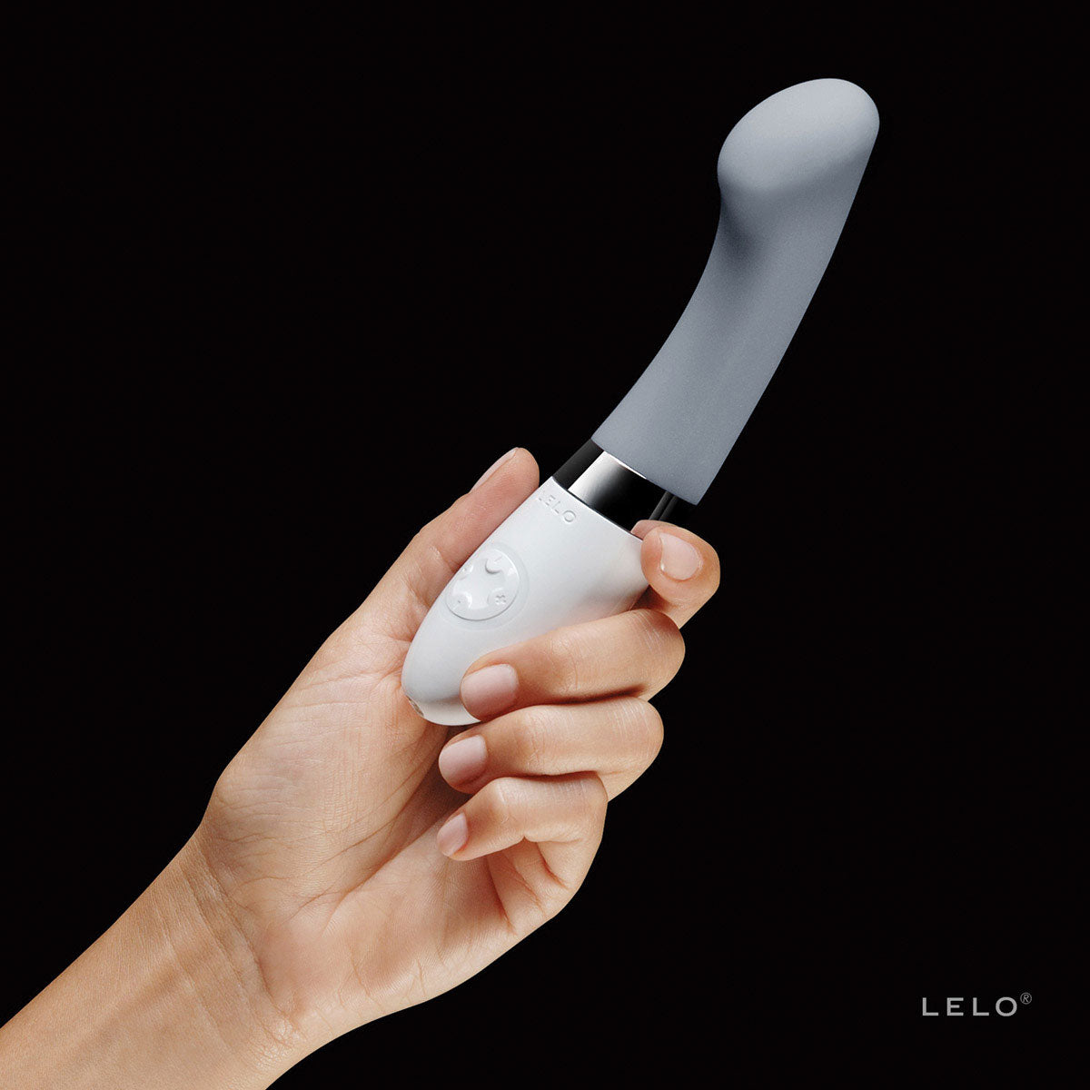 LELO GIGI 2 Rechargeable G-Spot Vibrator Cool Gray - Zateo Joy