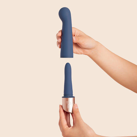 Deia The Couple G-Spot and Bullet Massager Silicone Blue - Zateo Joy