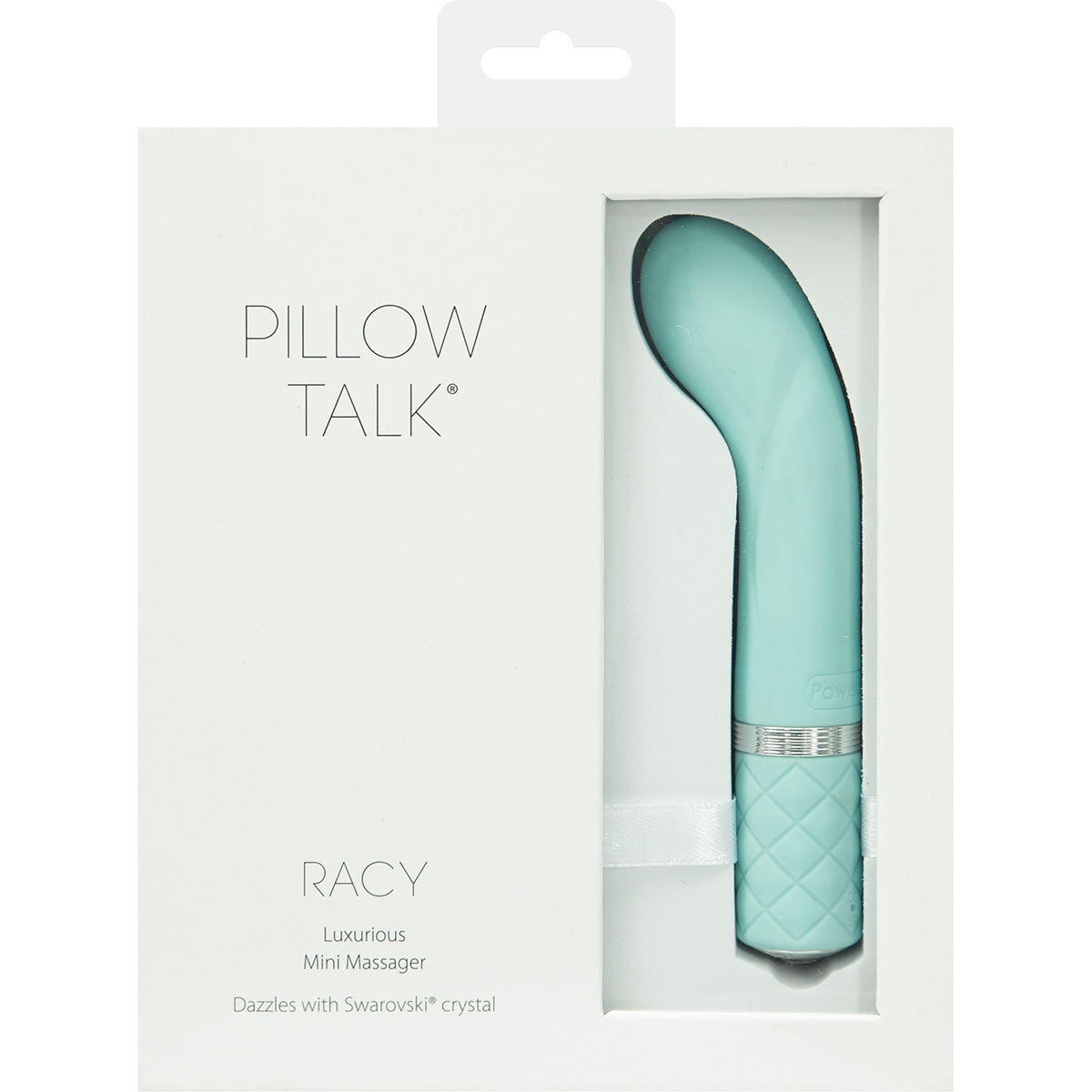 Pillow Talk Racy Mini Massager Teal - Zateo Joy