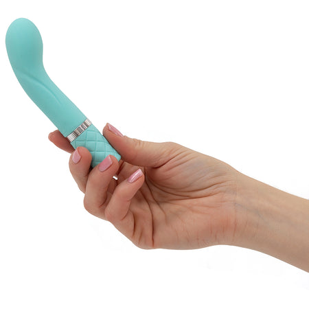 Pillow Talk Racy Mini Massager Teal - Zateo Joy