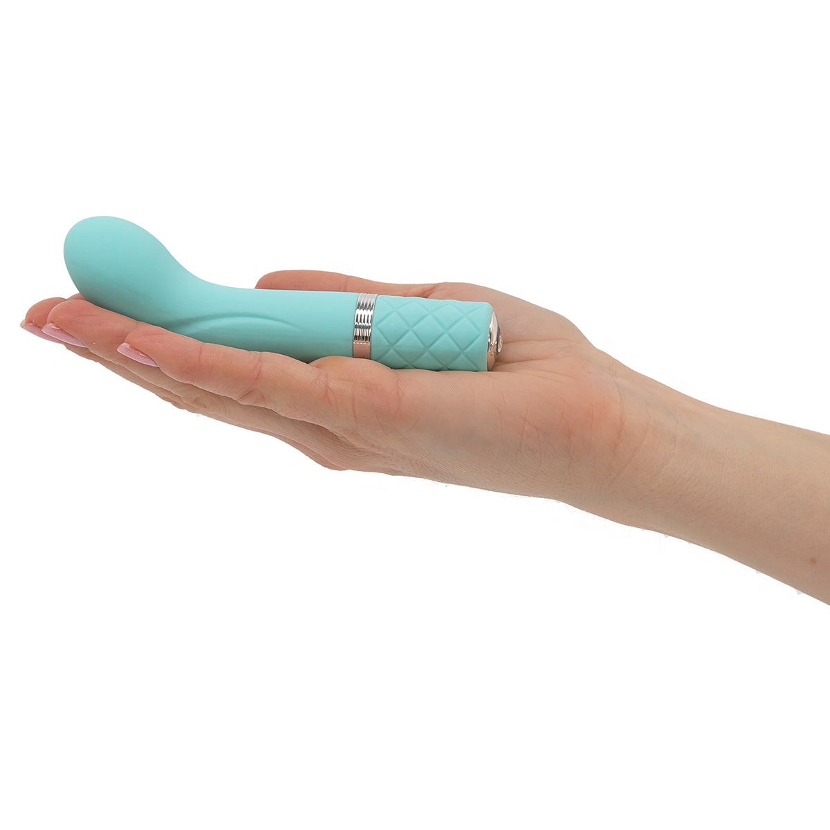 Pillow Talk Racy Mini Massager Teal - Zateo Joy