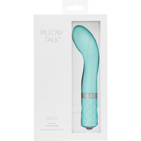 Pillow Talk Sassy G-spot Teal - Zateo Joy
