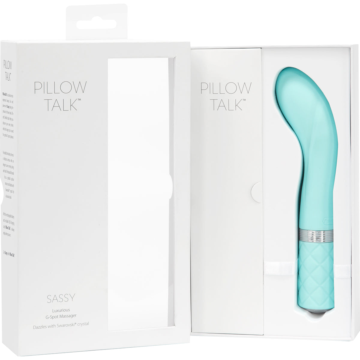 Pillow Talk Sassy G-spot Teal - Zateo Joy
