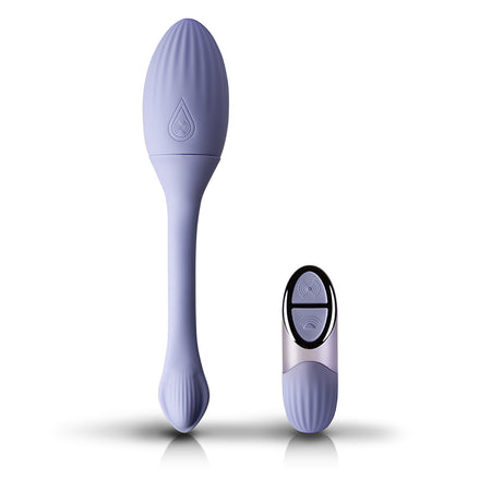 NIYA 1 Rechargeable Remote-Controlled Silicone Kegel Massager Cornflower - Zateo Joy
