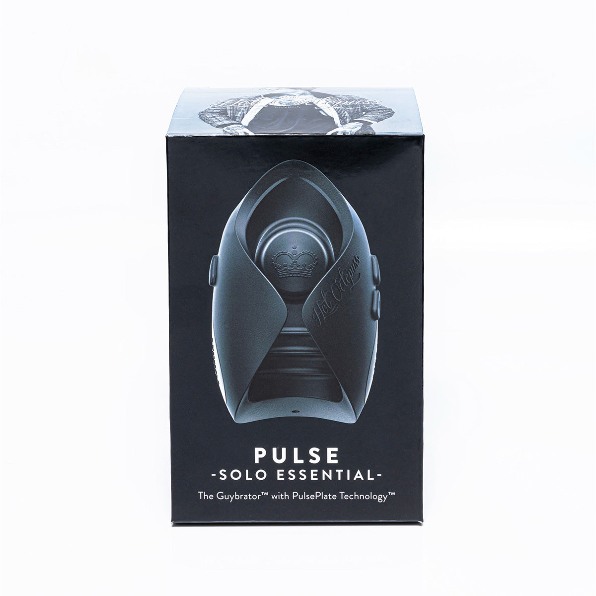 Hot Octopuss Pulse Solo Essential Rechargeable Vibrating Stroker Black - Zateo Joy