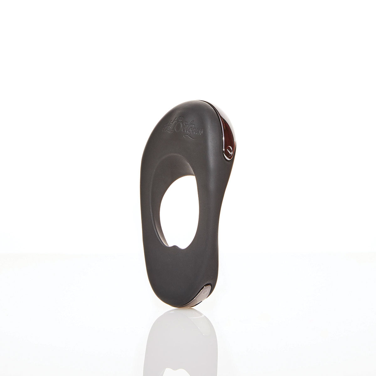 Hot Octopuss Atom Plus Rechargeable Vibrating Cock Ring Black - Zateo Joy