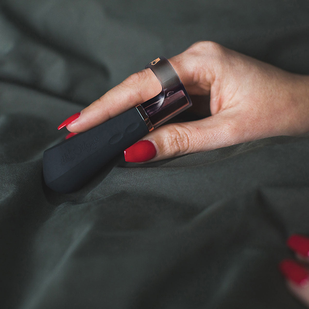 Hot Octopuss DiGiT Rechargeable Finger Vibrator Black - Zateo Joy