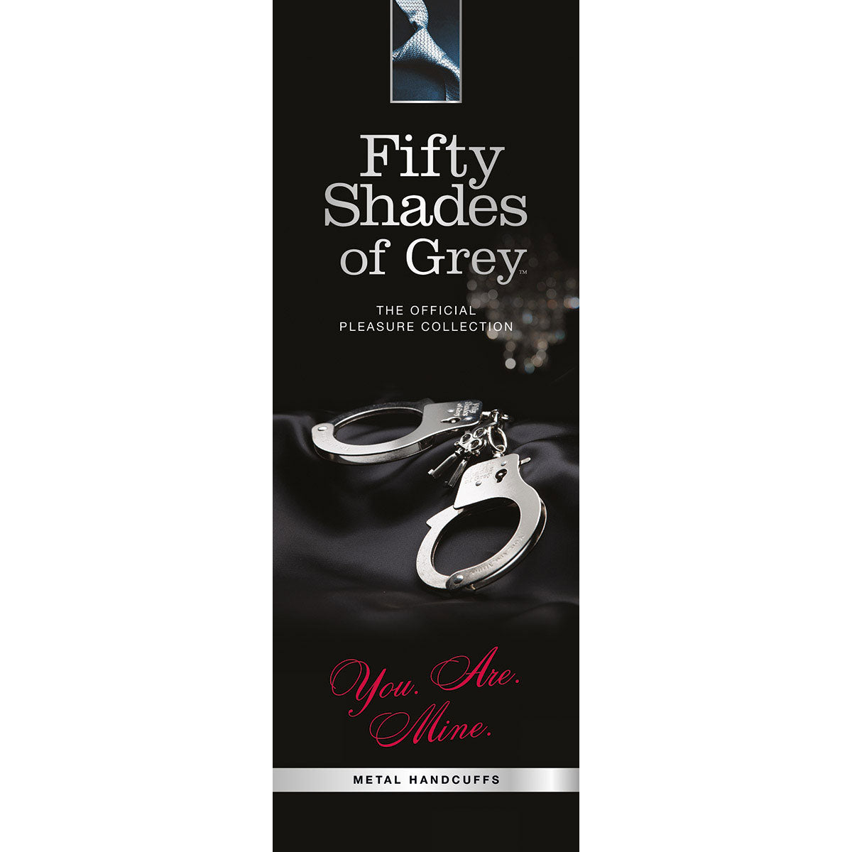 Fifty Shades - You Are Mine Metal Handcuffs - Zateo Joy