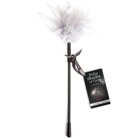 Fifty Shades of Grey Tease Feather Tickler Gray - Zateo Joy