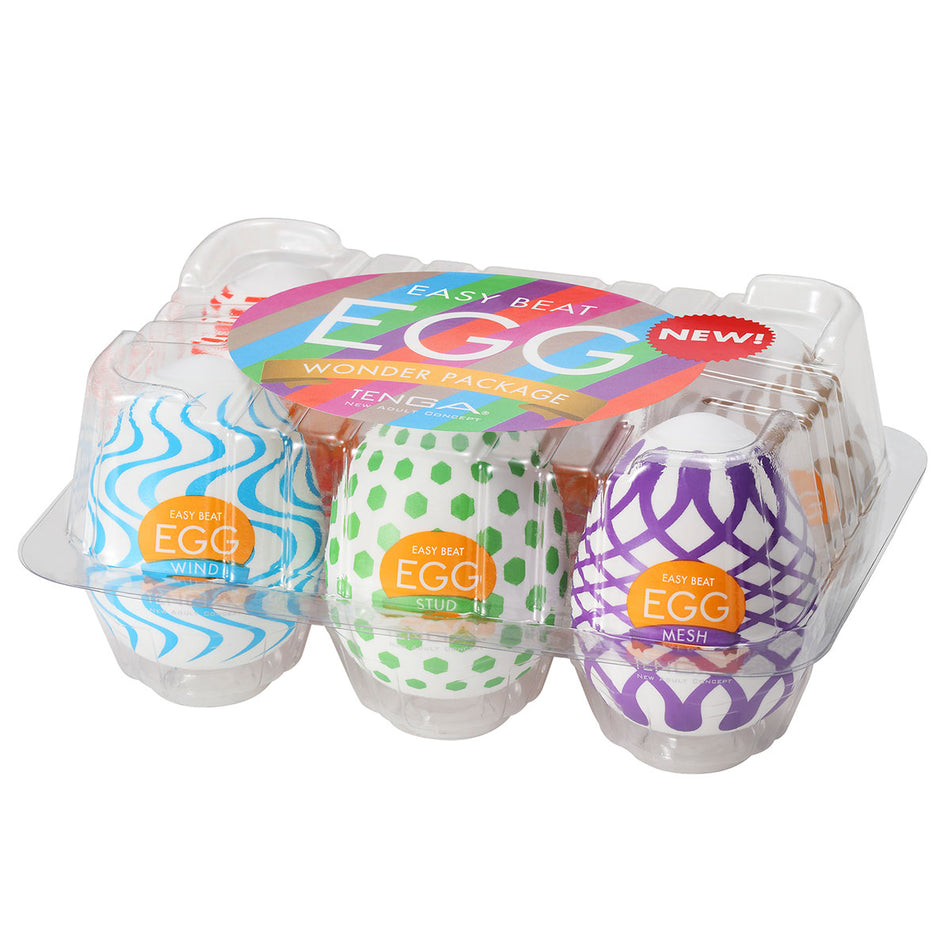 Tenga Egg Variety Pack Wonder 6 pcs - Zateo Joy