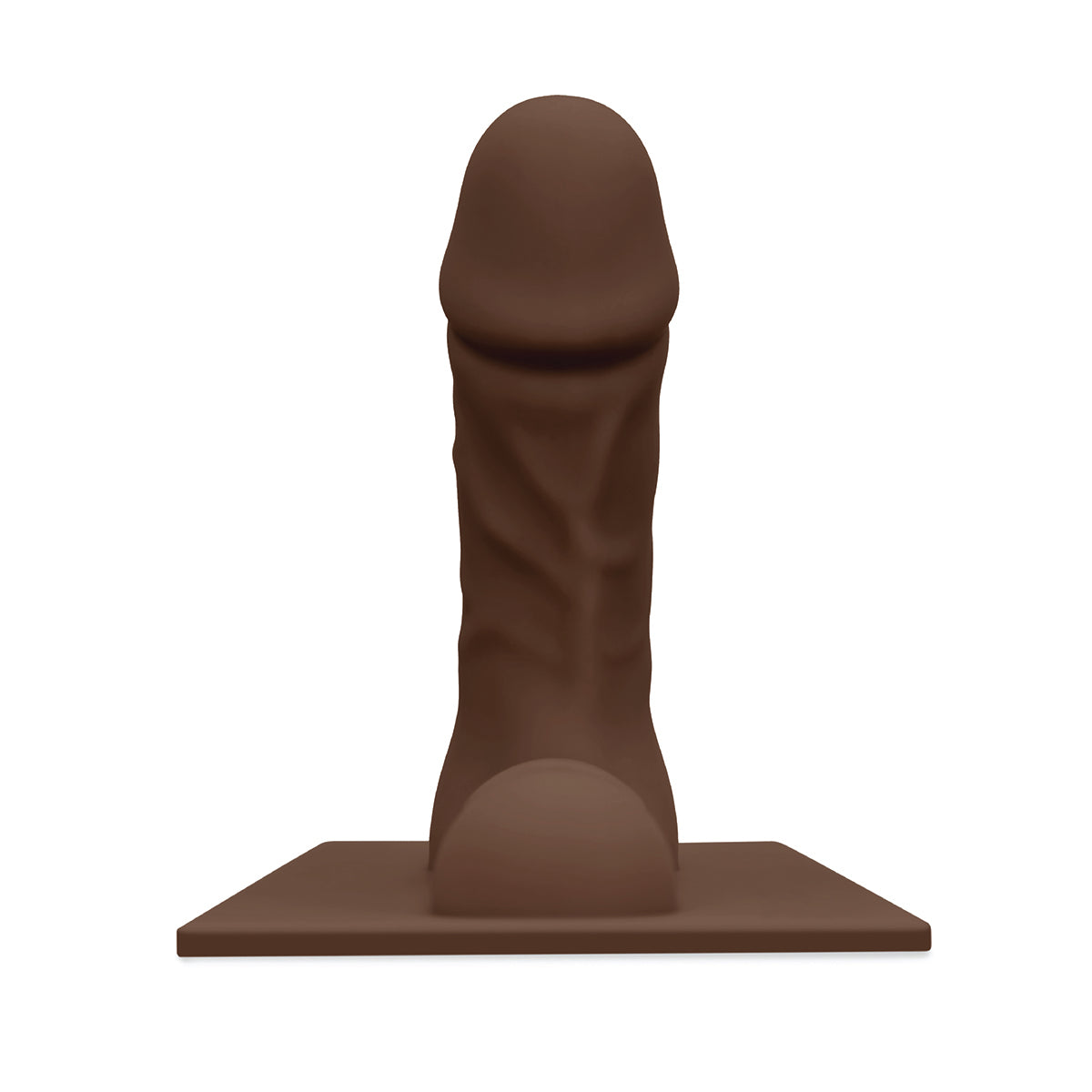 The Cowgirl Bronco Realistic Silicone Attachment Chocolate - Zateo Joy