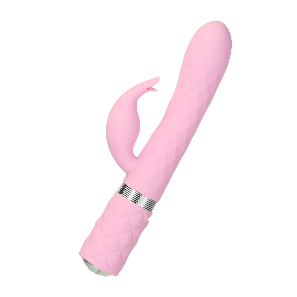 Pillow Talk Lively Dual Stimulator Pink - Zateo Joy