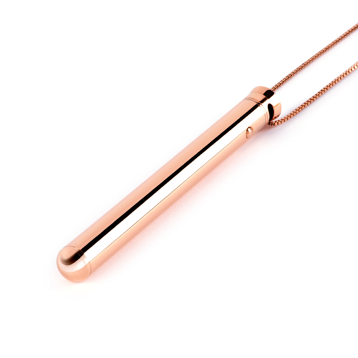 Le Wand Vibrating Necklace - Rose Gold - Zateo Joy