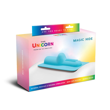 The Unicorn Magic Hide Non-Penetrative Silicone Attachment - Zateo Joy