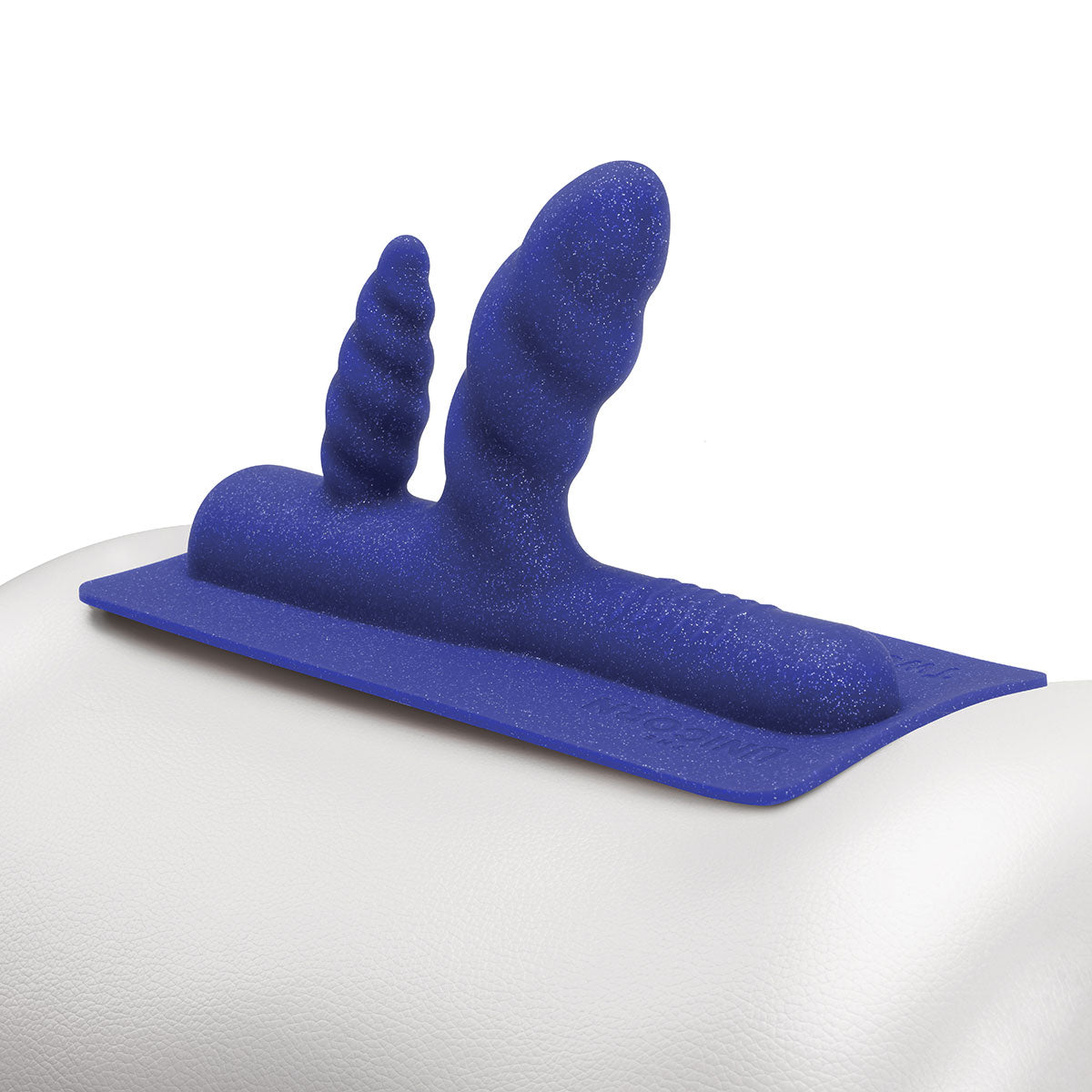 The Unicorn Two-Nicorn Textured Double Penetration Silicone Attachment - Zateo Joy