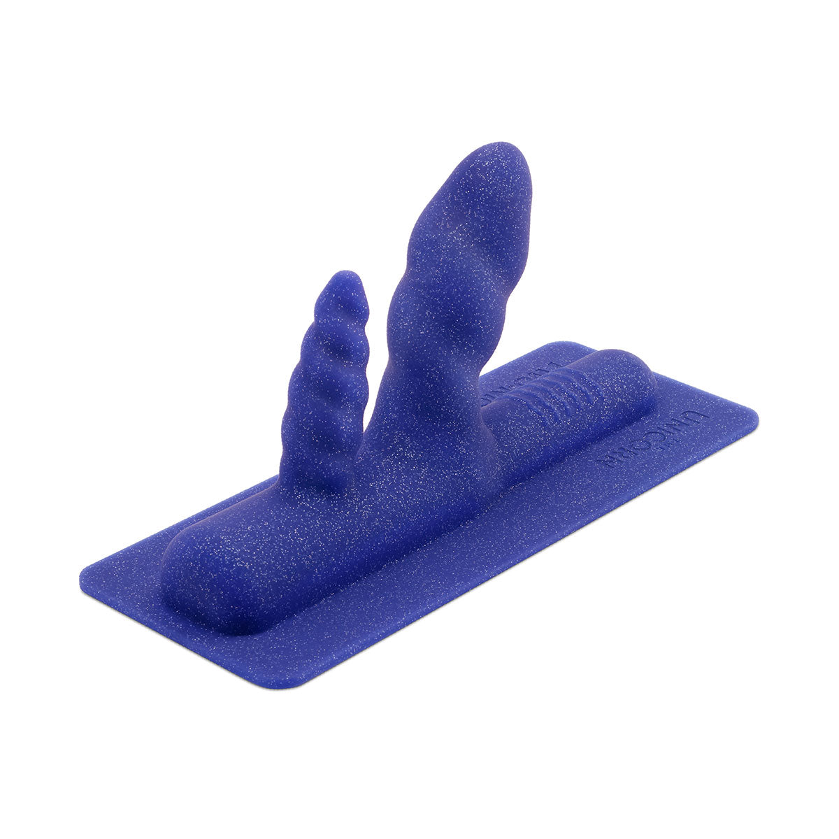 The Unicorn Two-Nicorn Textured Double Penetration Silicone Attachment - Zateo Joy