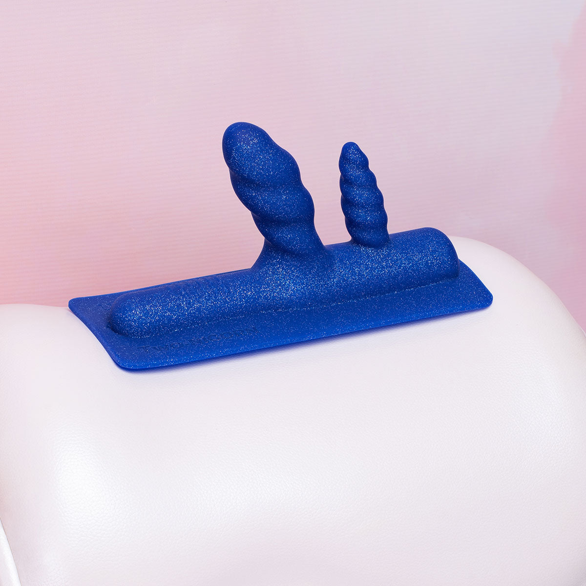 The Unicorn Two-Nicorn Textured Double Penetration Silicone Attachment - Zateo Joy