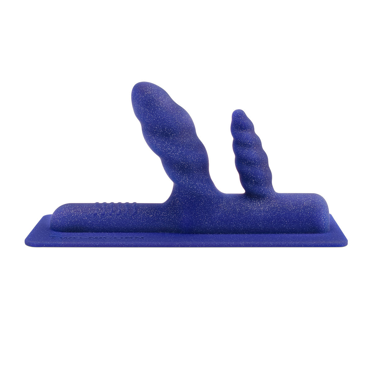 The Unicorn Two-Nicorn Textured Double Penetration Silicone Attachment - Zateo Joy