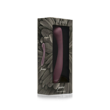 Je Joue Juno Rechargeable Silicone G-Spot Vibrator Purple - Zateo Joy