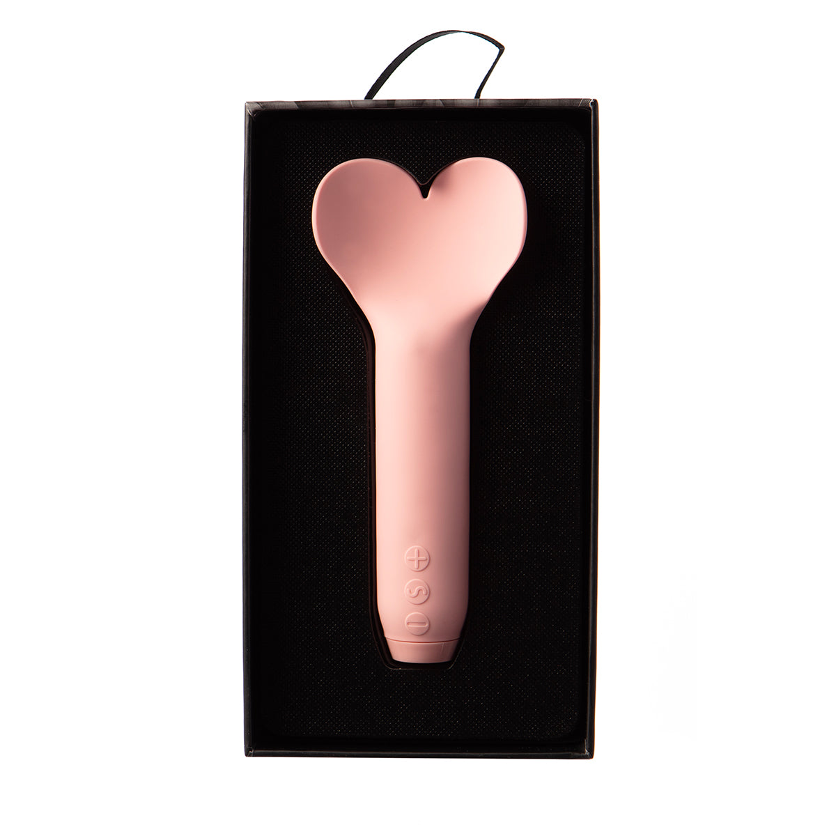 Je Joue Amour Rechargeable Silicone Heart-Shaped Fluttering Tip Bullet Vibrator Pale Rosette - Zateo Joy