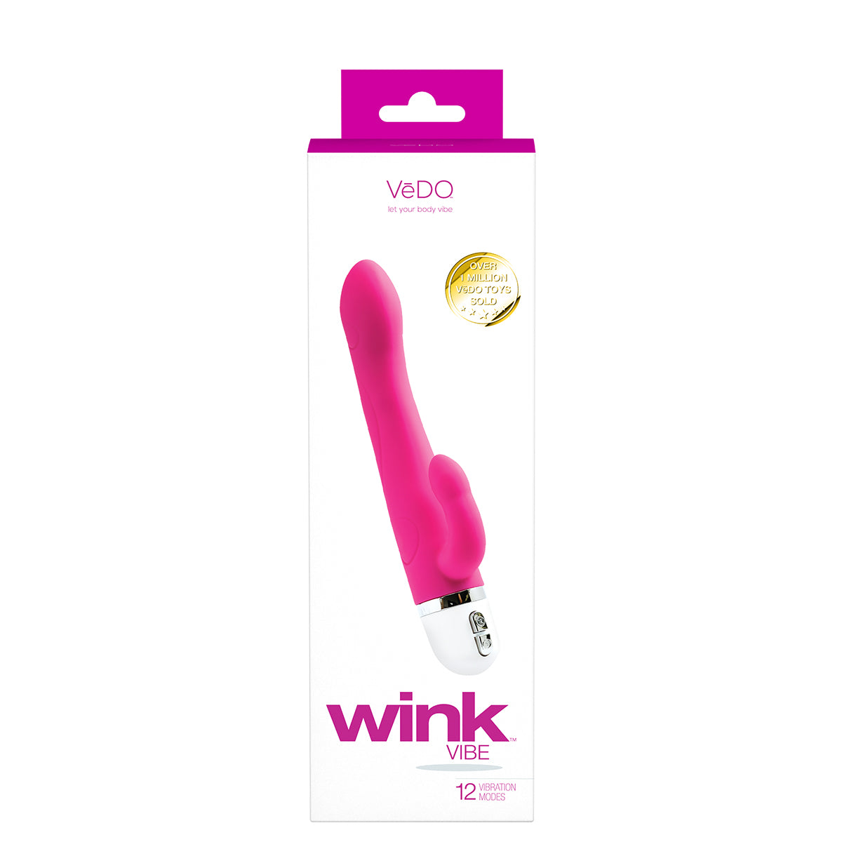 VeDO Wink Mini Vibe Hot In Bed Pink - Zateo Joy