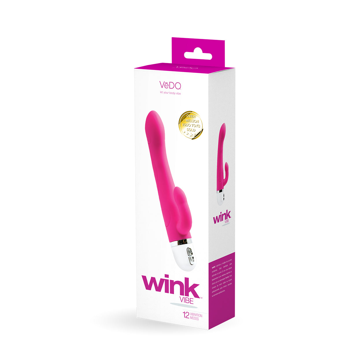 VeDO Wink Mini Vibe Hot In Bed Pink - Zateo Joy