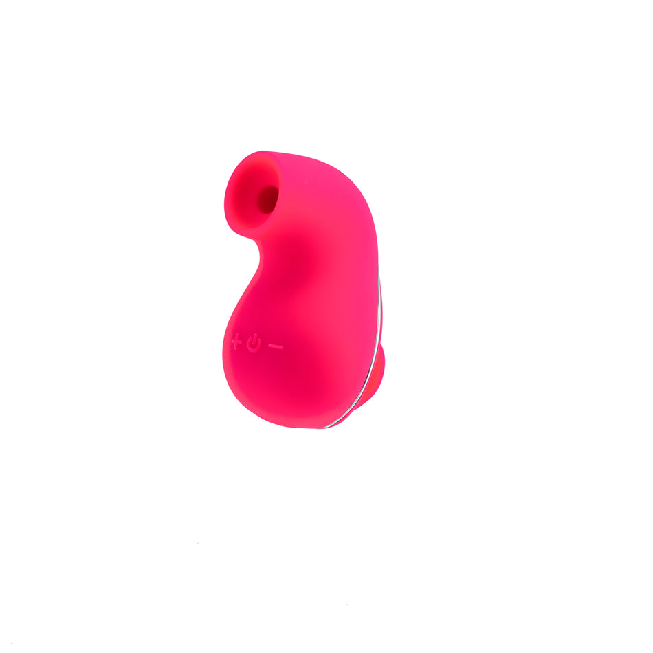 Suki Sonic Suction Rechargeable Vibrator Foxy Pink - Zateo Joy