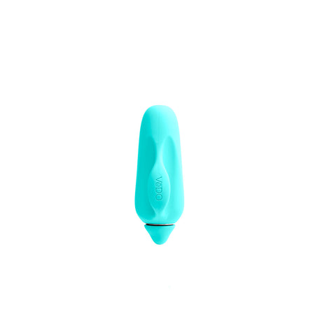 Vedo Vivi Rechargeable Finger Vibe Tease Me Turquoise - Zateo Joy