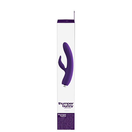 Vedo Thumper Bunny Rechargeable Dual Vibe Deep Purple - Zateo Joy